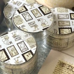 Mewmewbeam Stamp Washi Tape - Autumn Letter