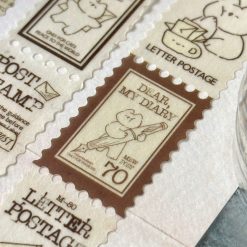 Mewmewbeam Stamp Washi Tape - Autumn Letter