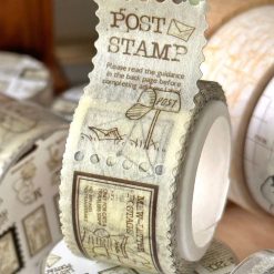 Mewmewbeam Stamp Washi Tape - Autumn Letter