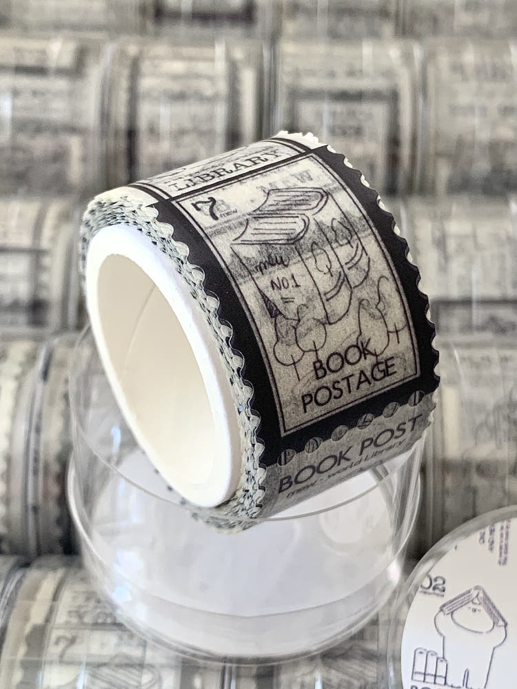 Mewmewbeam Stamp Washi Tape - Book