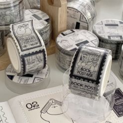 Mewmewbeam Stamp Washi Tape - Book