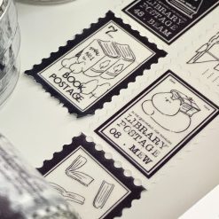 Mewmewbeam Stamp Washi Tape - Book