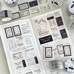 Mewmewbeam Stamp Washi Tape - Book