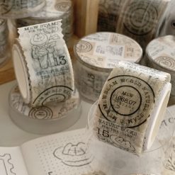 Mewmewbeam Stamp Washi Tape - Botanist
