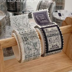 Mewmewbeam Stamp Washi Tape - Botanist