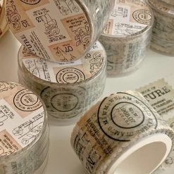 Mewmewbeam Stamp Washi Tape - Botanist
