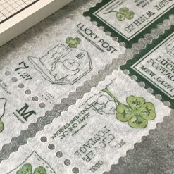 Mewmewbeam Stamp Washi Tape - Clover
