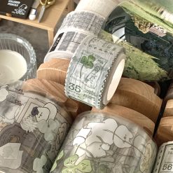Mewmewbeam Stamp Washi Tape - Clover