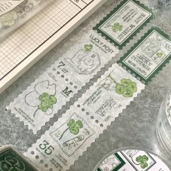 Mewmewbeam Stamp Washi Tape - Clover