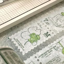 Mewmewbeam Stamp Washi Tape - Clover