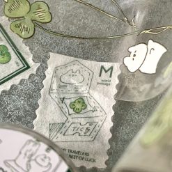Mewmewbeam Stamp Washi Tape - Clover
