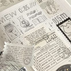 Mewmewbeam Stamp Washi Tape - Dandelion
