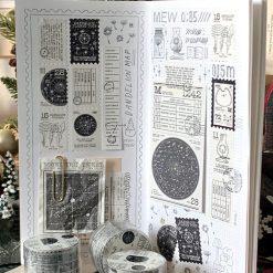 Mewmewbeam Stamp Washi Tape - Dandelion