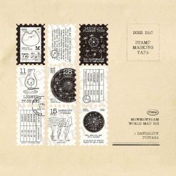 Mewmewbeam Stamp Washi Tape - Dandelion