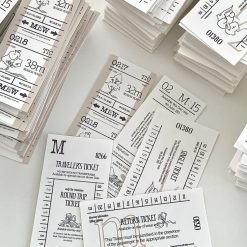 Mewmewbeam Sticker Set - Vintage Ticket v1