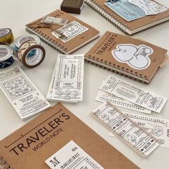 Mewmewbeam Sticker Set - Vintage Ticket v1