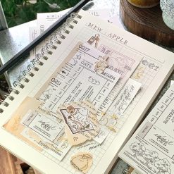 Mewmewbeam Sticker Set - Vintage Ticket v1