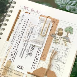 Mewmewbeam Sticker Set - Vintage Ticket v1