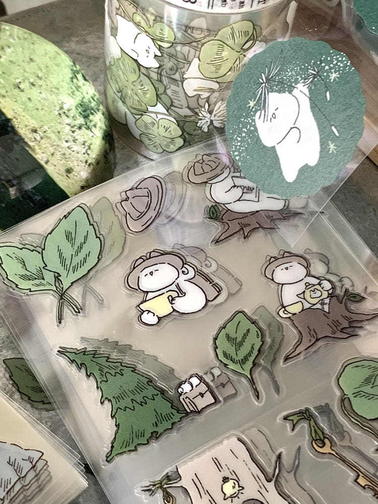 Mewmewbeam Stickers - Departure and Rest 2 styles