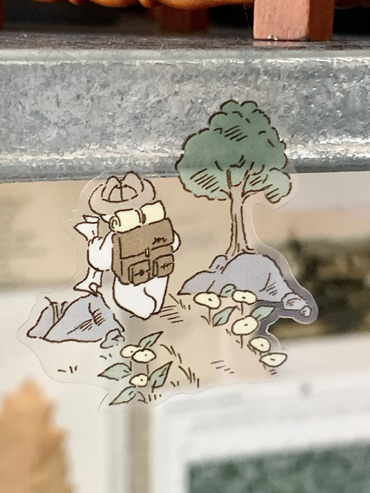 Mewmewbeam Stickers - Departure and Rest 2 styles