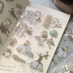 Mewmewbeam Stickers - Departure and Rest 2 styles