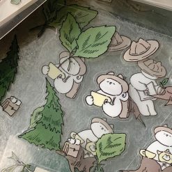 Mewmewbeam Stickers - Departure and Rest 2 styles