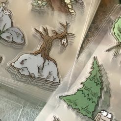 Mewmewbeam Stickers - Departure and Rest 2 styles