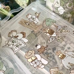 Mewmewbeam Stickers - Departure and Rest 2 styles