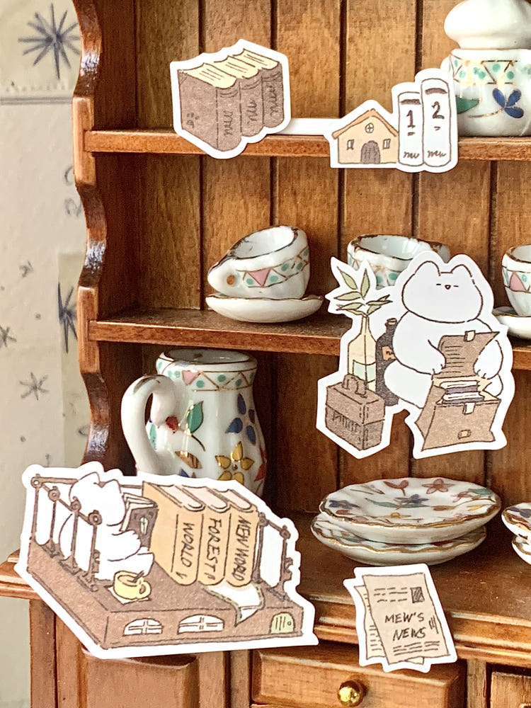 Mewmewbeam Stickers - Explore and Prepare 2 styles