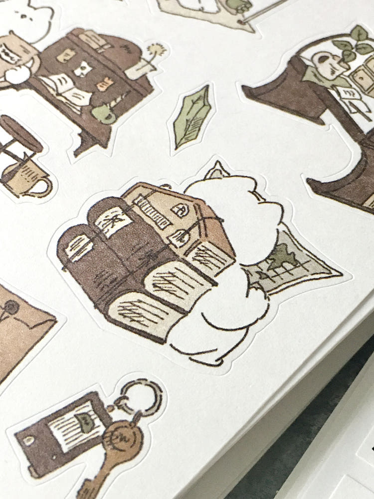 Mewmewbeam Stickers - Explore and Prepare 2 styles