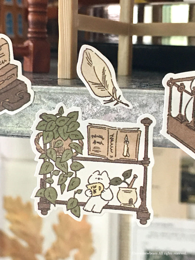 Mewmewbeam Stickers - Explore and Prepare 2 styles