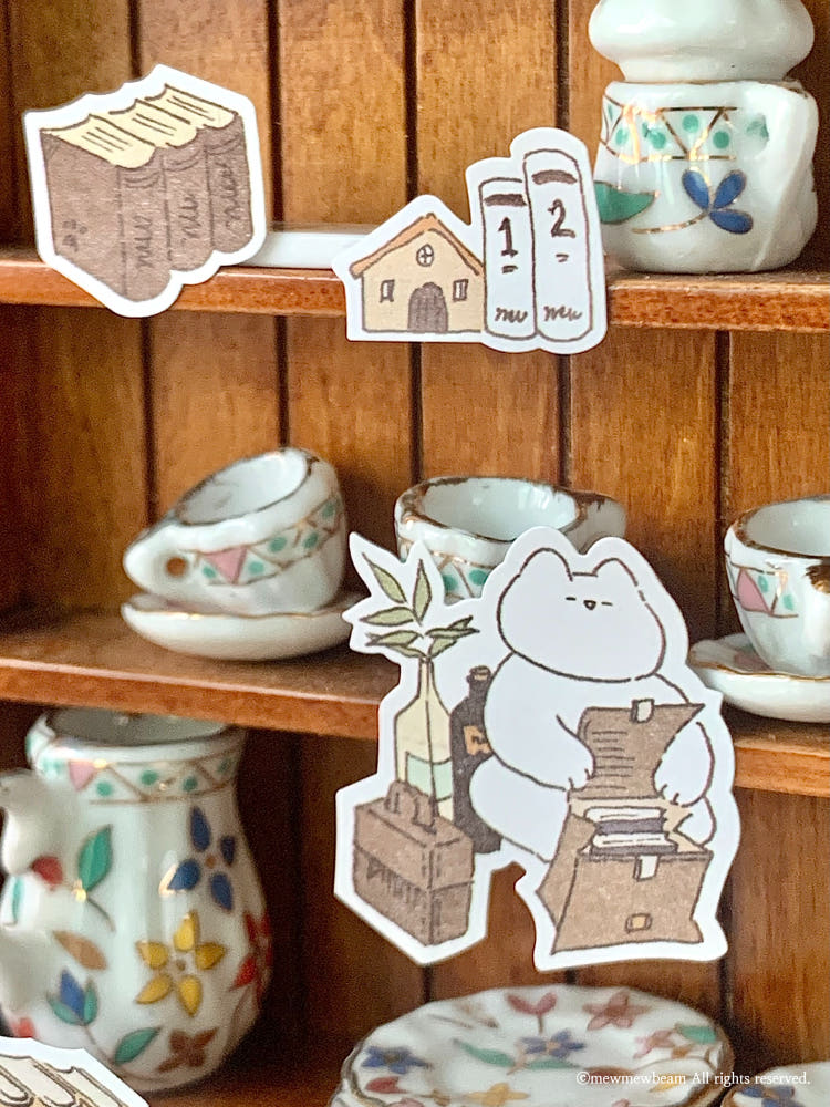 Mewmewbeam Stickers - Explore and Prepare 2 styles