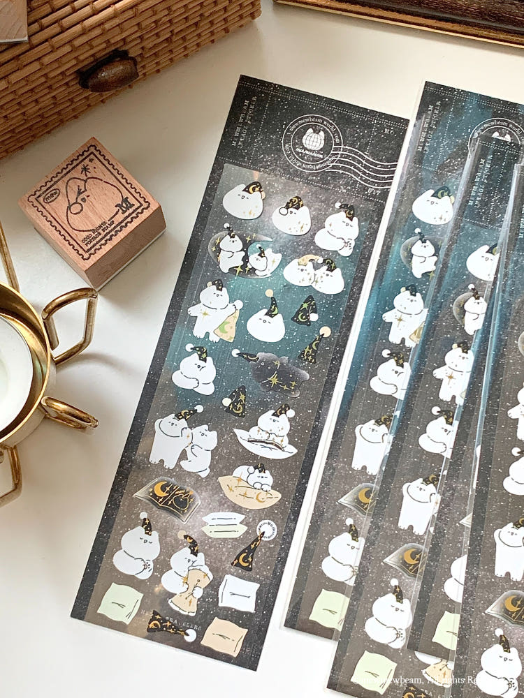 Mewmewbeam Stickers - Good night