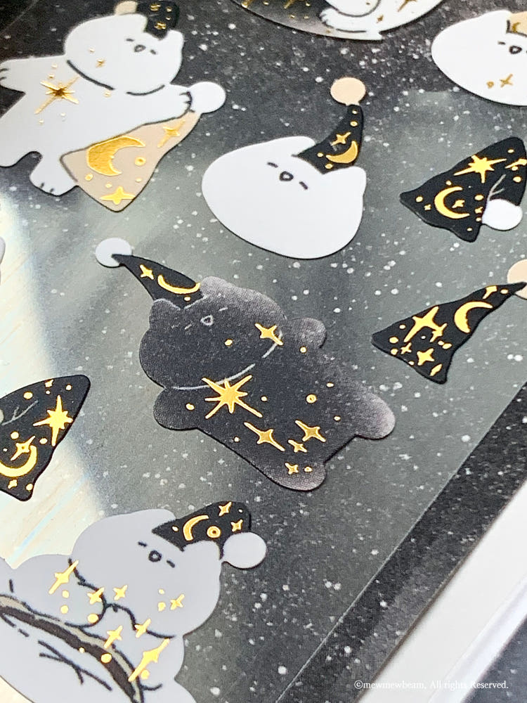 Mewmewbeam Stickers - Good night