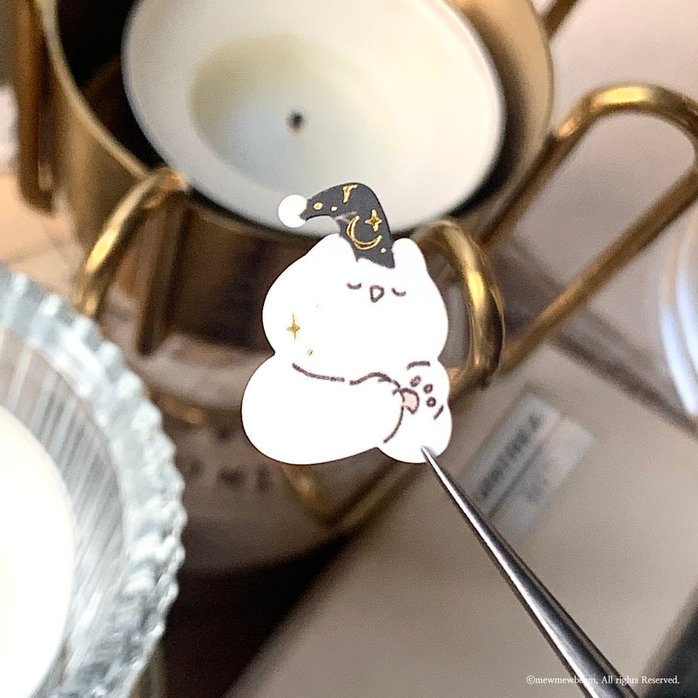 Mewmewbeam Stickers - Good night