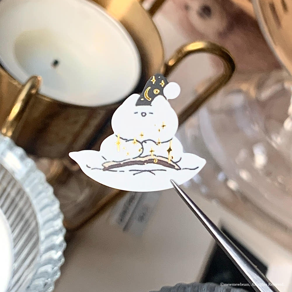 Mewmewbeam Stickers - Good night