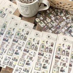 Mewmewbeam Stickers - Library
