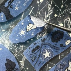 Mewmewbeam Stickers - Map of the Blue Night