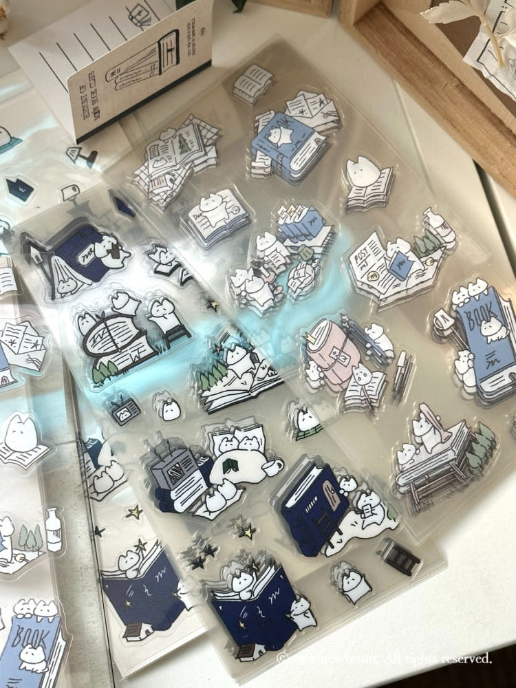 Mewmewbeam Stickers - Recording Meowmewbeams day 1 and 2