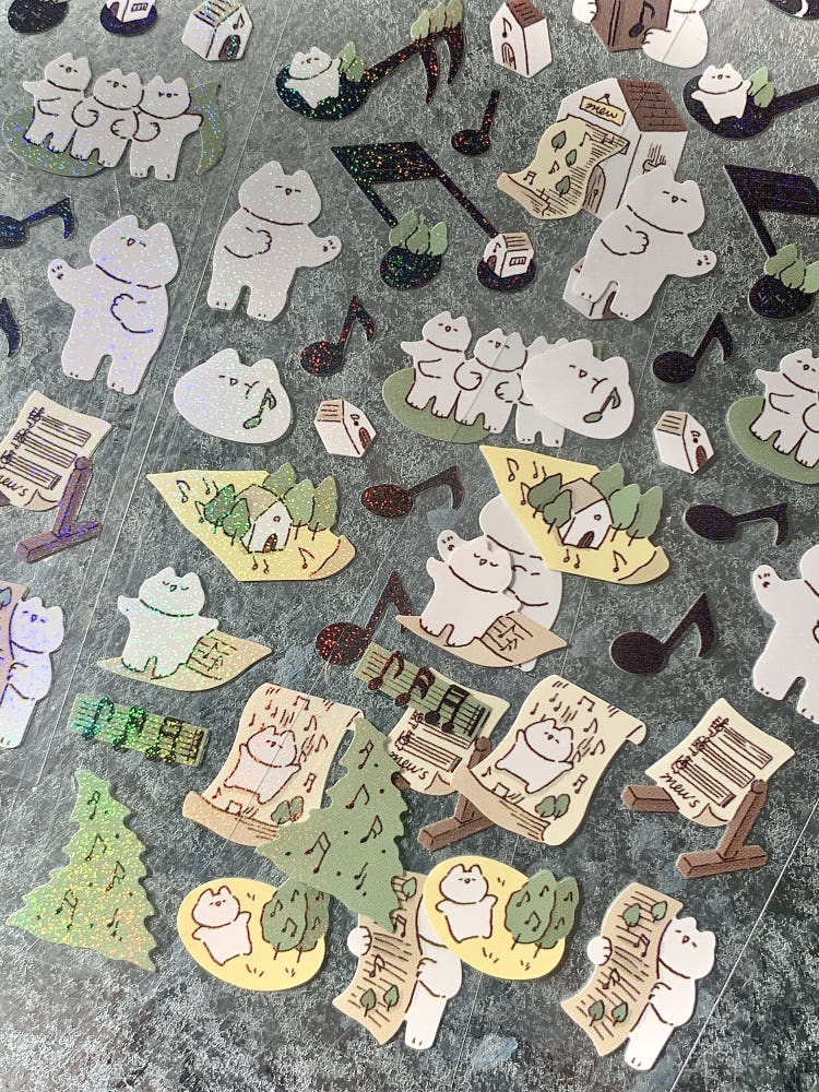 Mewmewbeam Stickers - Song in the Forest