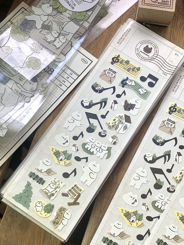 Mewmewbeam Stickers - Song in the Forest