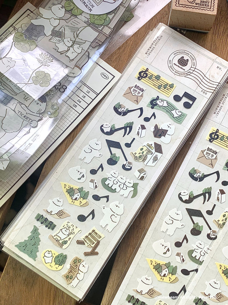 Mewmewbeam Stickers - Song in the Forest