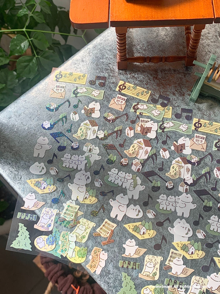 Mewmewbeam Stickers - Song in the Forest