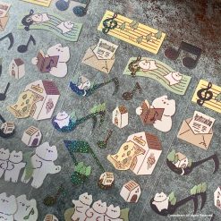 Mewmewbeam Stickers - Song in the Forest