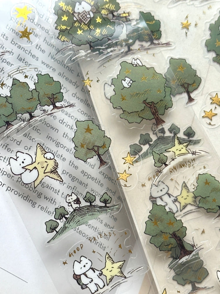Mewmewbeam Stickers - Wish Tree