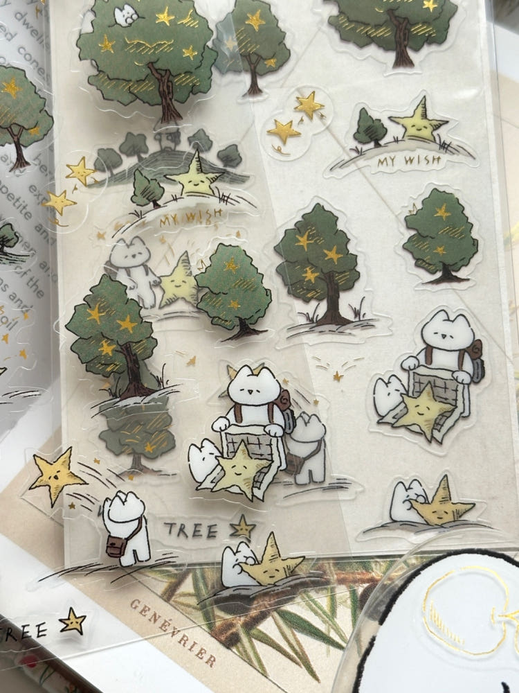 Mewmewbeam Stickers - Wish Tree