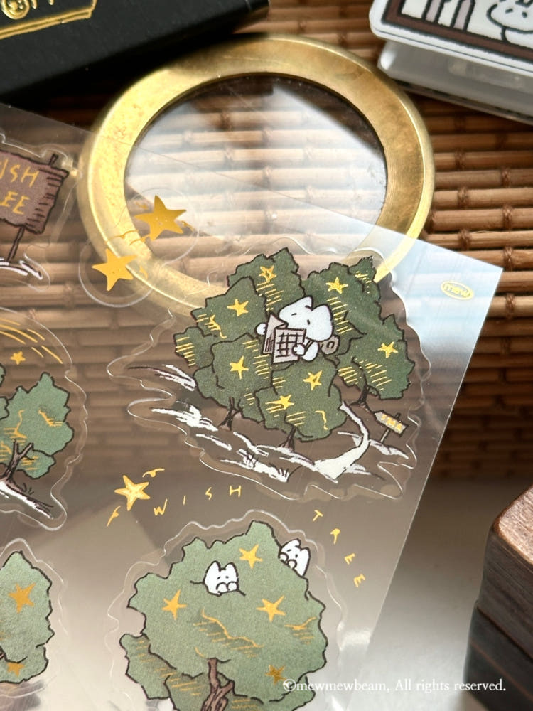 Mewmewbeam Stickers - Wish Tree