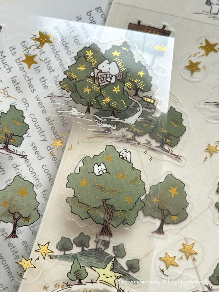 Mewmewbeam Stickers - Wish Tree