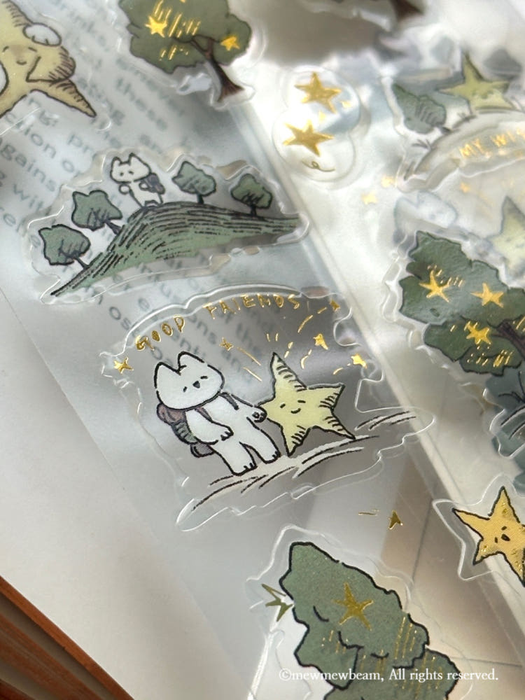 Mewmewbeam Stickers - Wish Tree