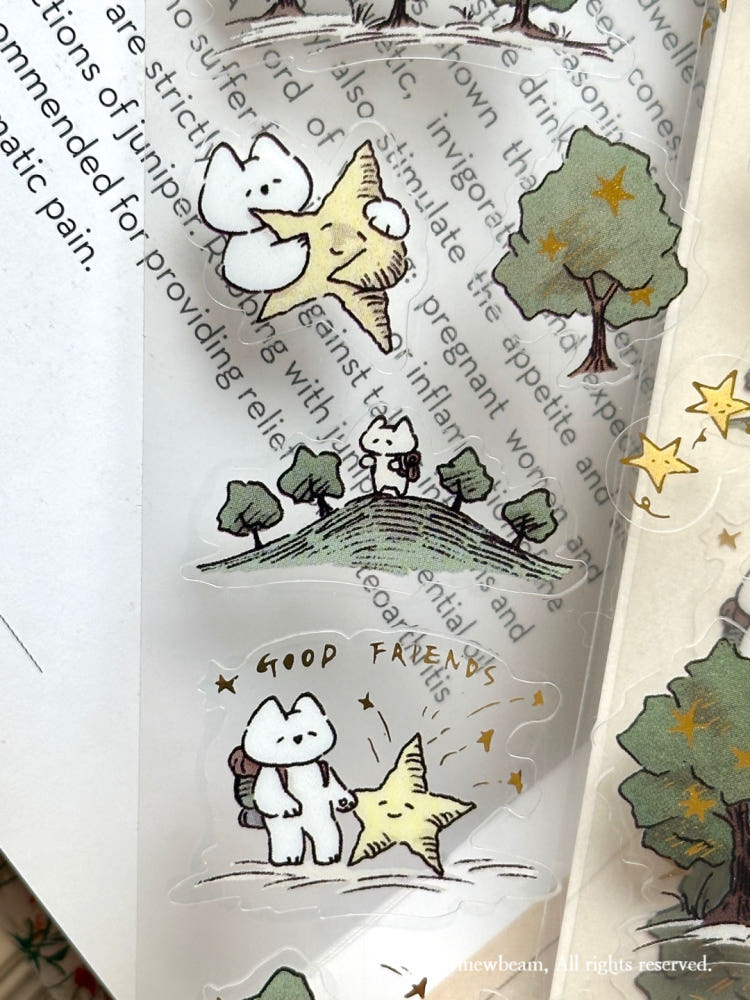 Mewmewbeam Stickers - Wish Tree